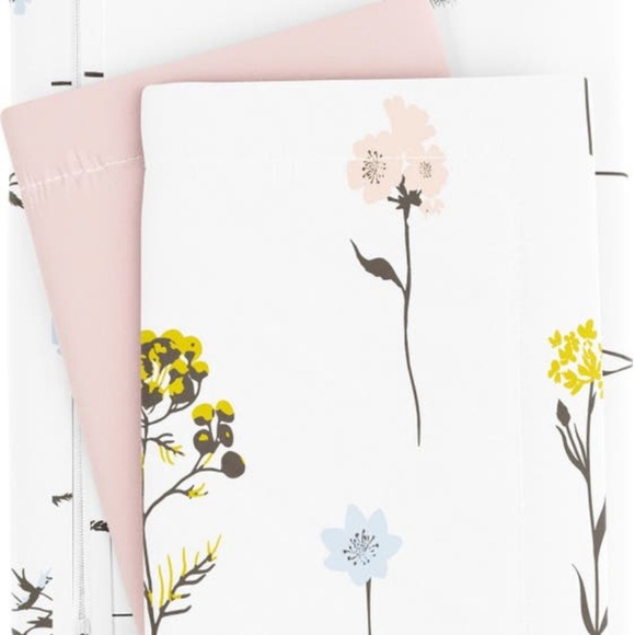 Wild Flower Duvet Cover and Shams - Picture 2 of 9